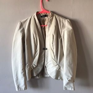 Dahl cream blazer jacket ECO FRIENDLY